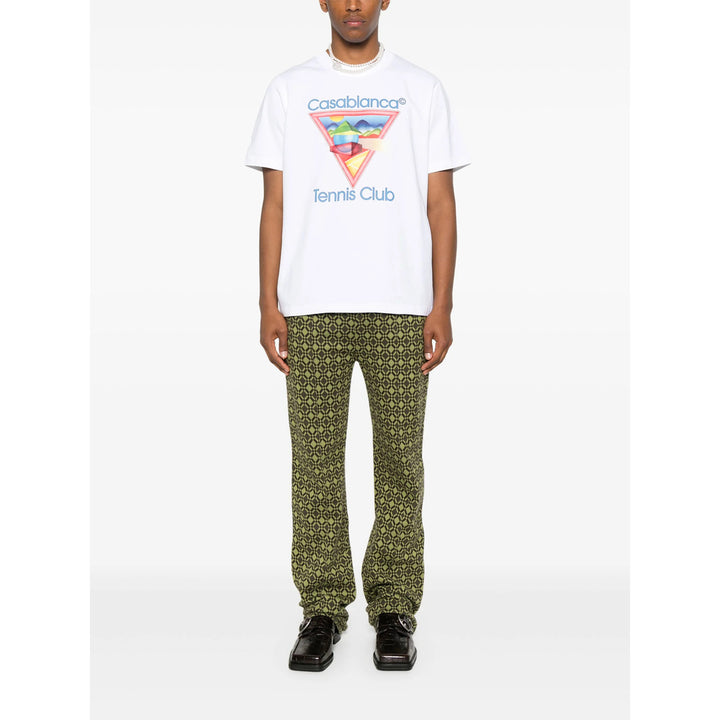 Casablanca T Shirts - White | 97eb595941c7653dc747558f08d3666278e87816