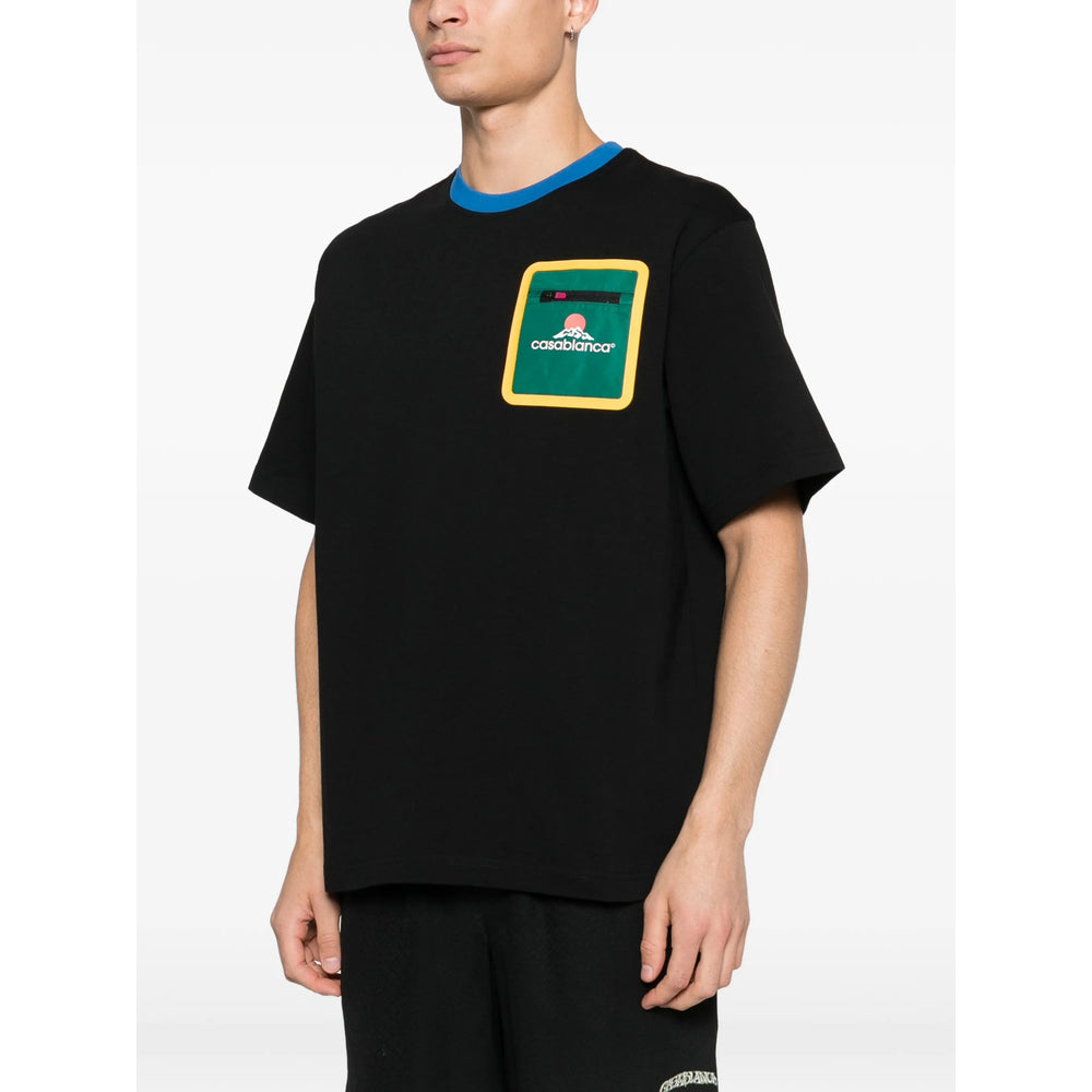 Casablanca T Shirts - Black | 10ea2988a5f12d6af6f079e1ee0565a7622f0700