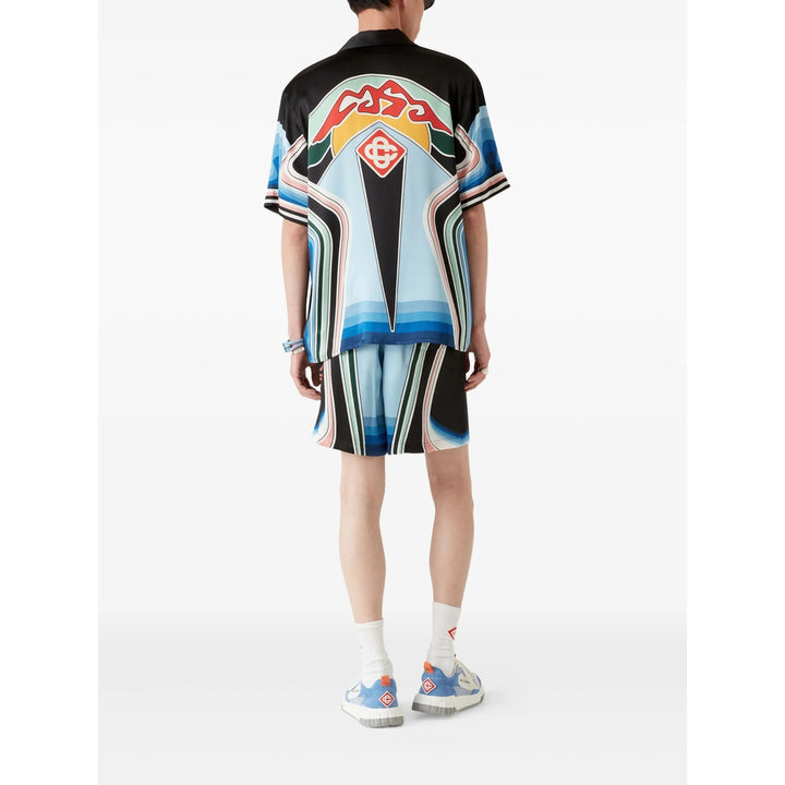 Casablanca Shirts - Blue, Black | 5d1aa7f9c454d903637f4a9caf8862bac03f9ed1