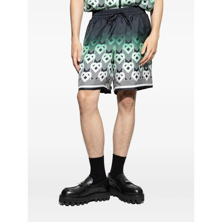 Casablanca Shorts - Green, Black | 2908723699c6833979c6aadc7cad62922b41ecf3