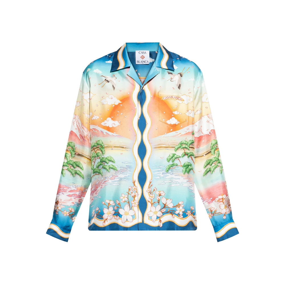 Casablanca Shirts - /Orange | 241672f7569dbaeb7699b8185185a04e53cfc3b8