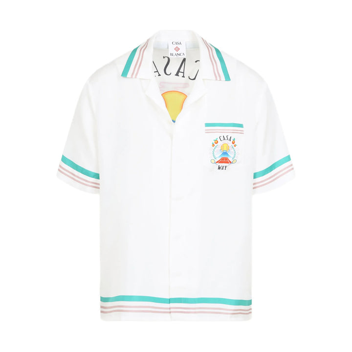 Casablanca Shirts - White | 4a567156a29df3bf307faecff7e9e87b6fef793e