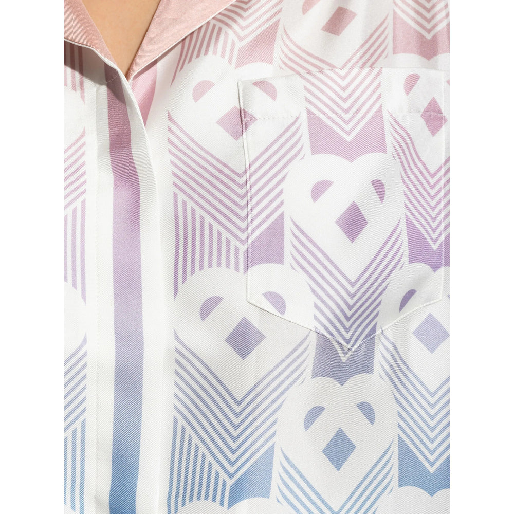 Casablanca Shirts - Blue, Pink | 923bd87607c8d27a2cd7b779a79f3af2120121c1