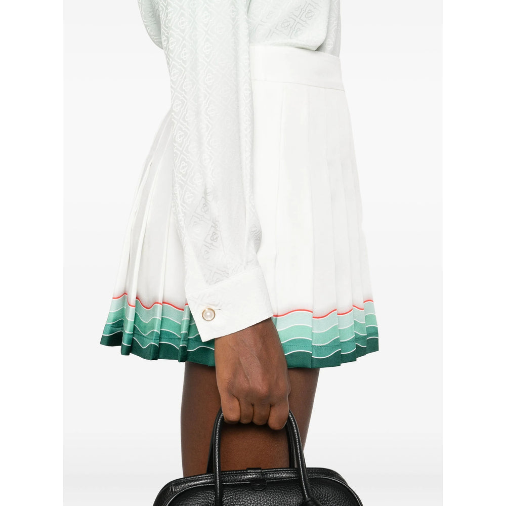 Casablanca Skirts - White | fda1f310930a344a0f7108c68738dc8c75a110fc