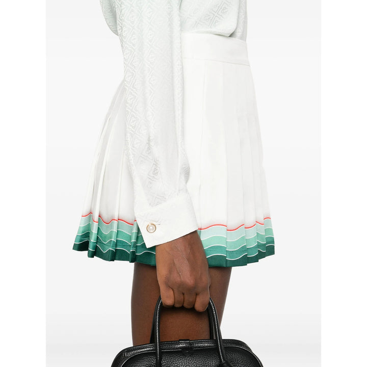 Casablanca Skirts - White | fda1f310930a344a0f7108c68738dc8c75a110fc