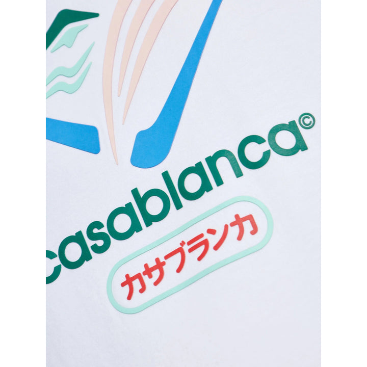 Casablanca T Shirts - White | 5ade5c9eca9ac4f6f3938472f4633adc0e988318