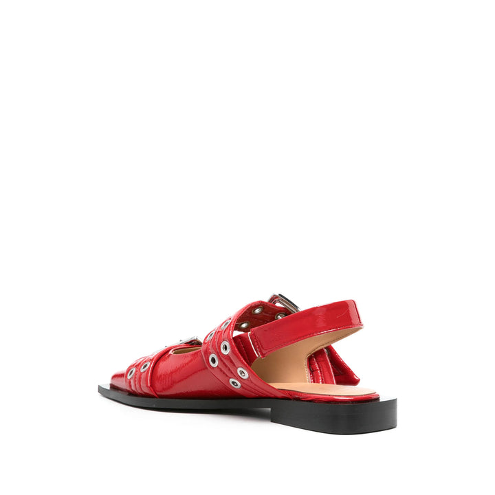 Ganni Shoes - Red | 768fd1be181991243450dd5147d812a6b873e3da