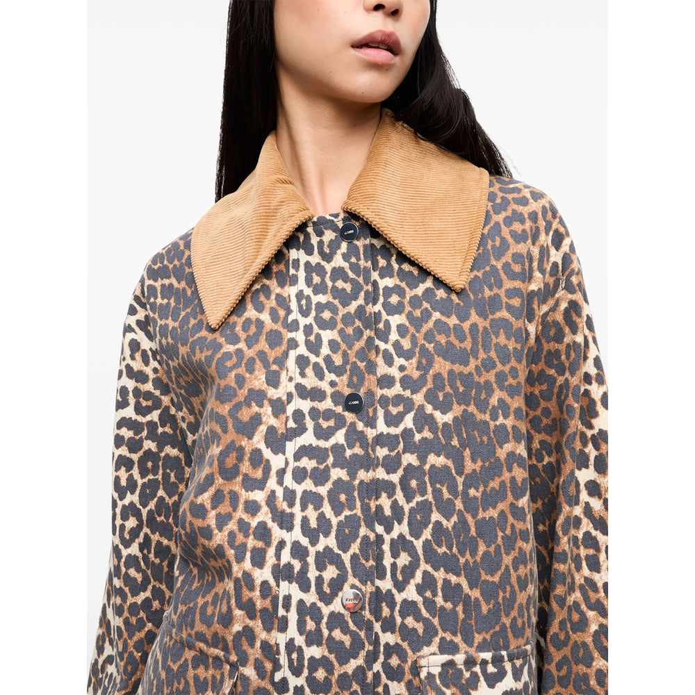 Ganni Outerwears - Brown | 23c4beb00be545cbf6dac3fb7be231e1538e3363