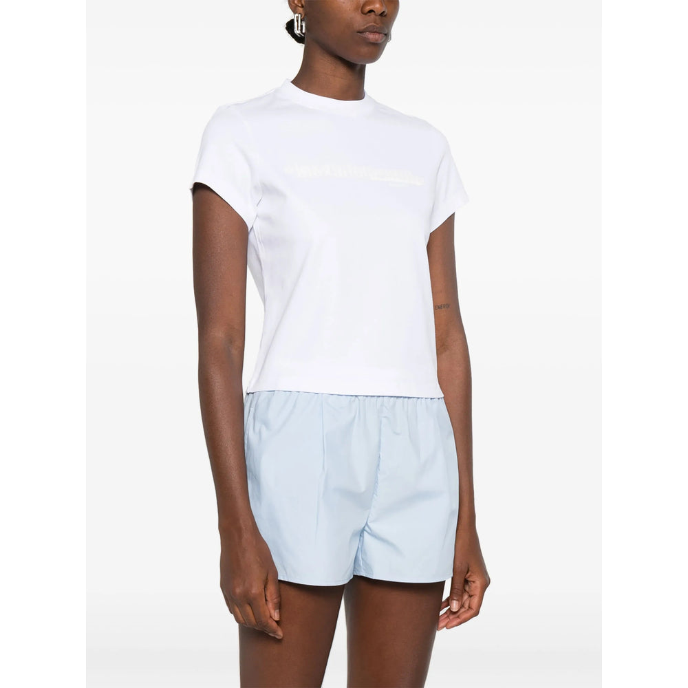 Alexander Wang T Shirts - White | 3b38cdd76485d53cfdb7225e4bda44b474e739cf