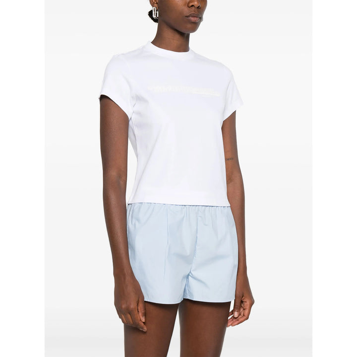 Alexander Wang T Shirts - White | 3b38cdd76485d53cfdb7225e4bda44b474e739cf