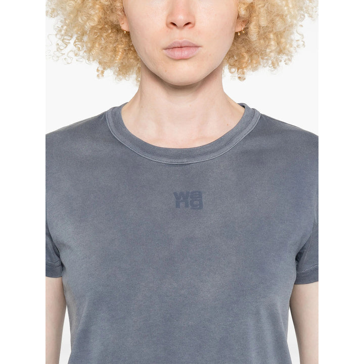 Alexander Wang T Shirts - Blue | e658e0fa47087e540c703c1b3643742e9e28c7fe