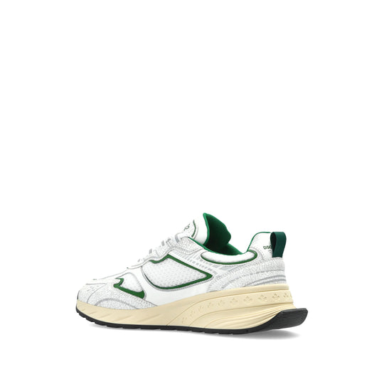 Sneakers White, Green