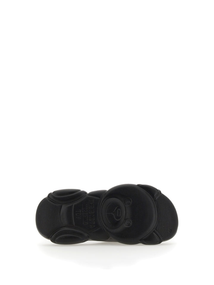 Moschino Sandals - Black | Wanan Luxury