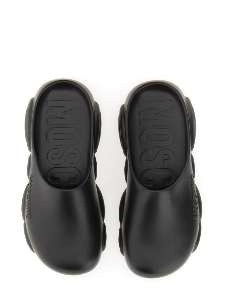 Moschino Sandals - Black | Wanan Luxury