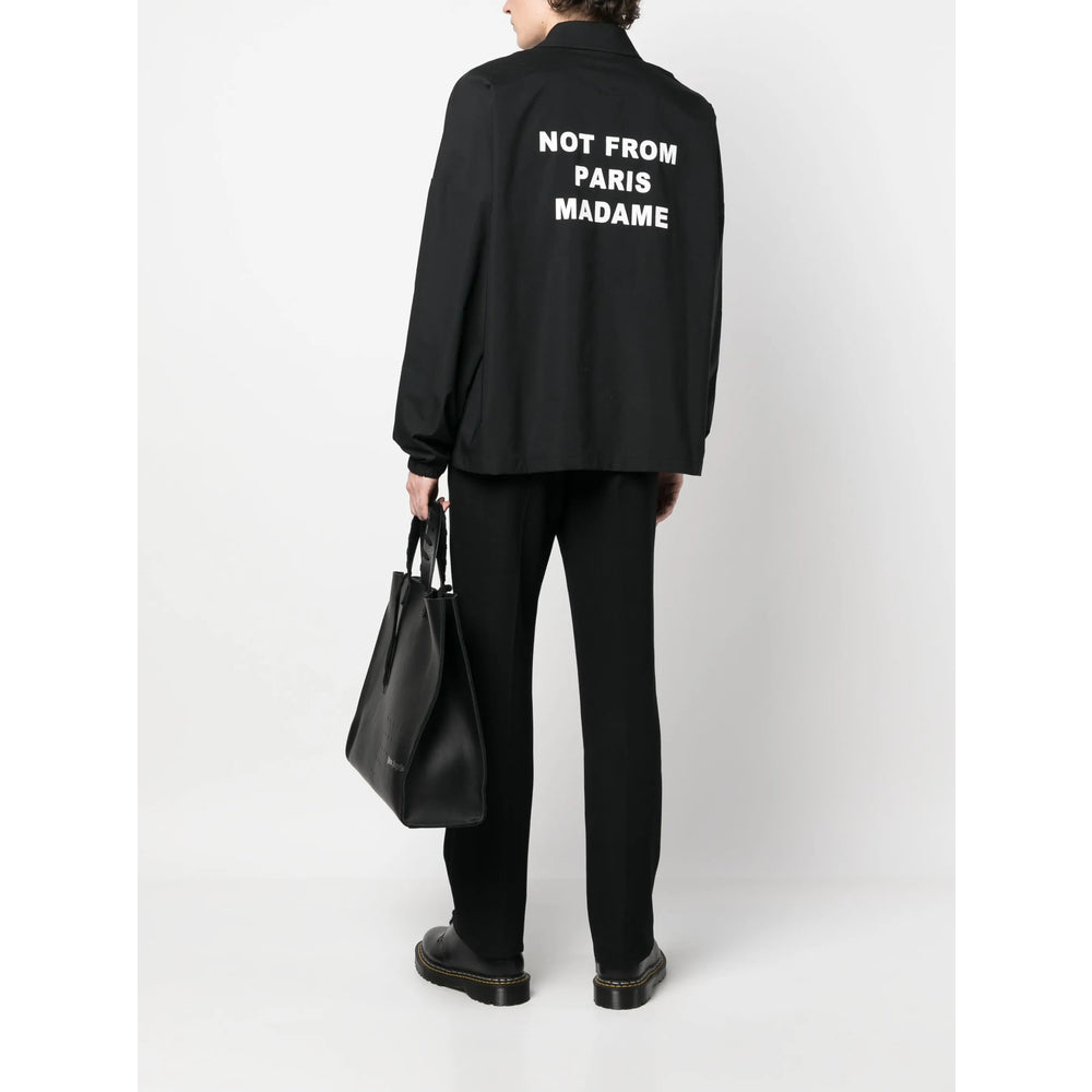 DrôLe De Monsieur Outerwears - Black | 691162cfcd1efdd0903746384499f50e009847af