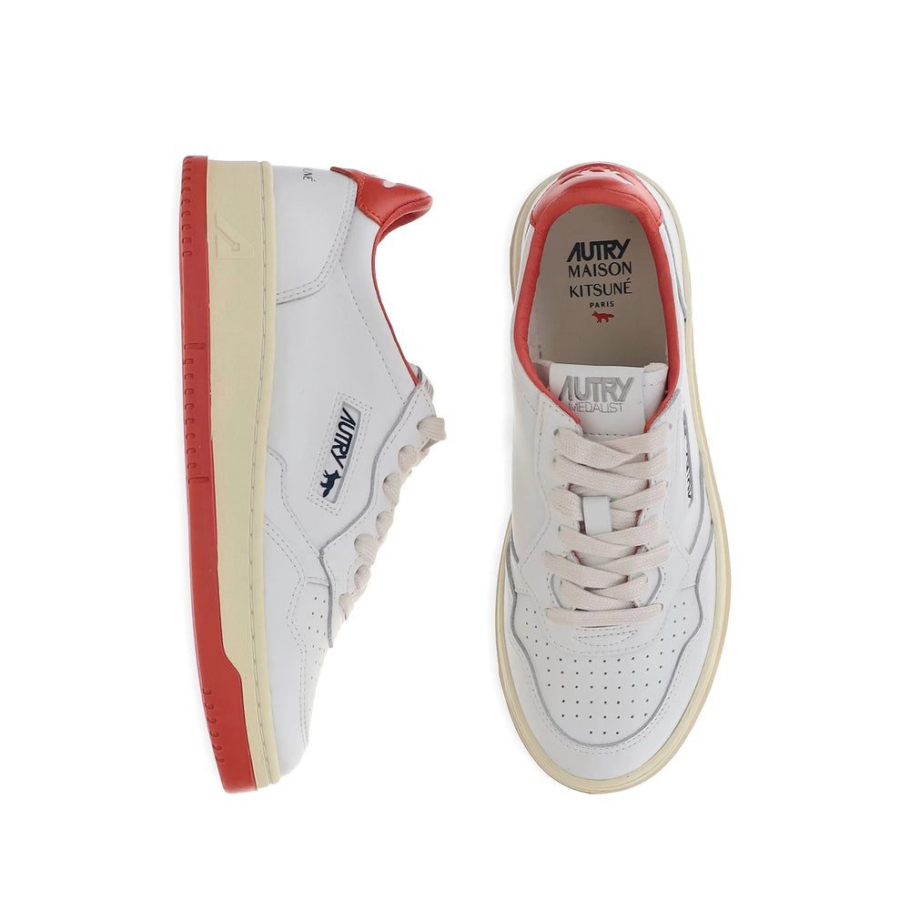 Maison Kitsune X Autry Sneakers - White | 7309947911231e9f7e7b5a9bb67390e42722cf17