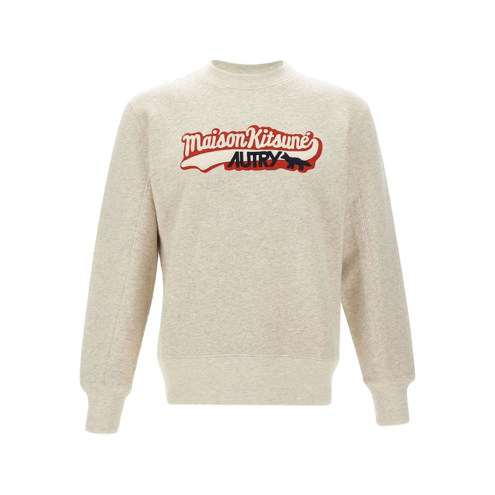 Maison Kitsune X Autry Sweatshirts - Gray | f642f183c6be49fa3e8705b0a57af2a96e231c34