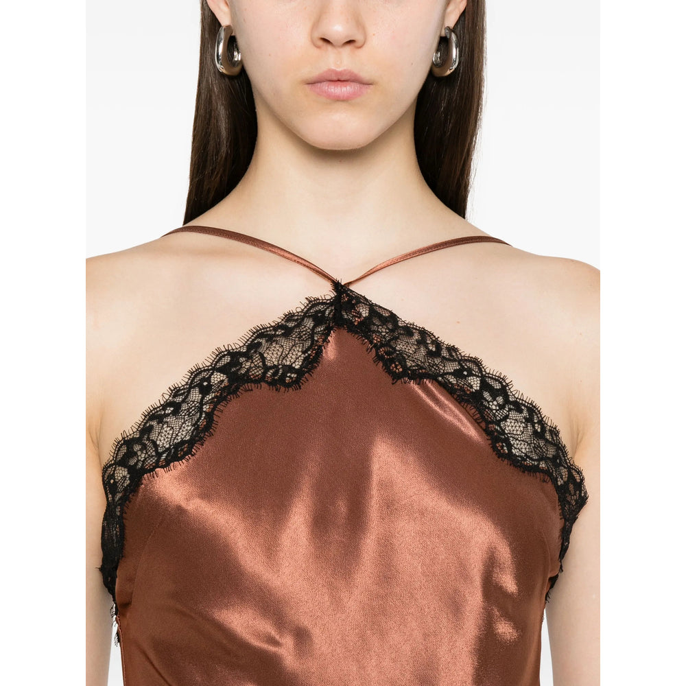 Rixo London Dresses - Brown | 2d735a112f793f8a67acae5119babeceb4f1cf88