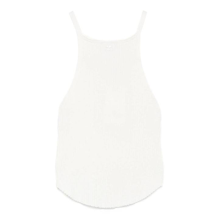CourrèGes Tops - White | 6a9b8838274f0708abc0e7a8a8ee7e6878db5170