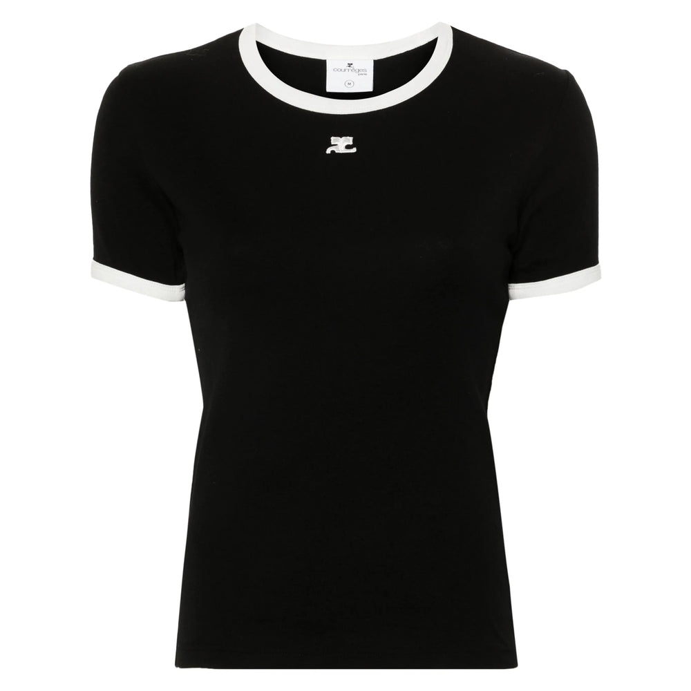 CourrèGes T Shirts - Black | a852c27a68f2783c2d1f951169e7fa68afe476cb