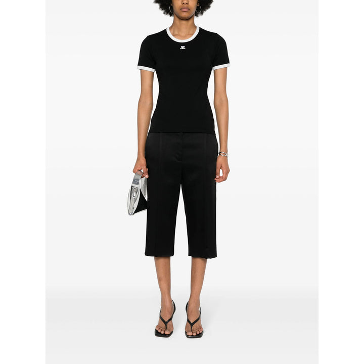 CourrèGes T Shirts - Black | 8d0d296a004ac0300054f40c60735e607556e0ae