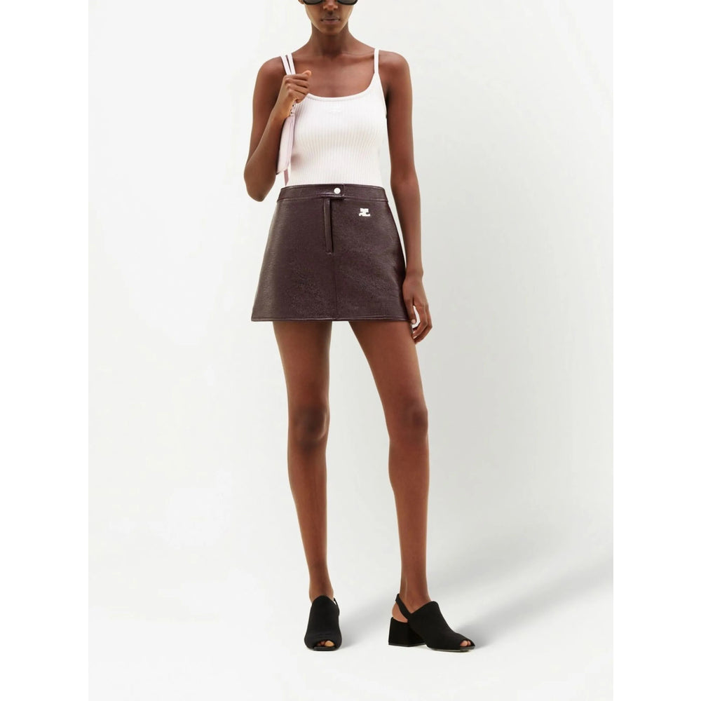 CourrèGes Skirts - Red | 6c64788b9801d53eb90255f91525a1df939c1493