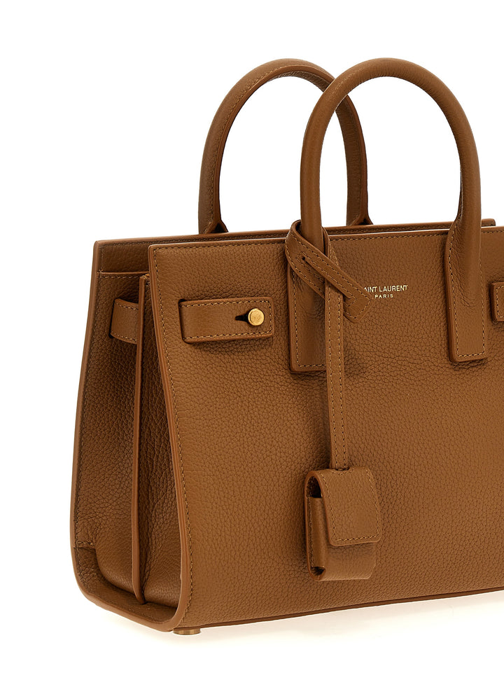 Saint Laurent Sac De Jour Hand Bags - Brown | 44942fe4389ad4c19afd9c0a3f95aee8ec75c5fd