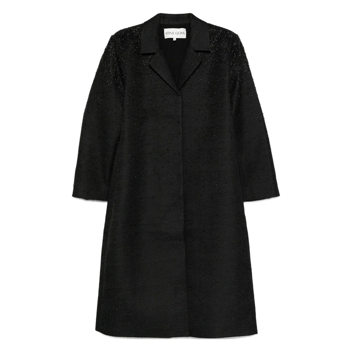Stine Goya Coats - Black | 2da6f126208a077c9d1539111133a5b11e7ad39c