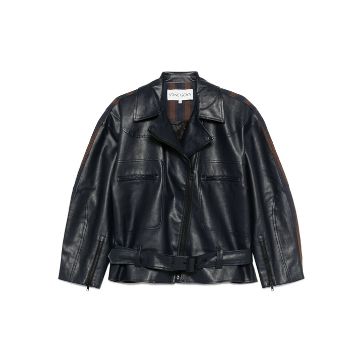 Stine Goya Outerwears - Blue, Brown | 37cb7ef2e894196b01841c4dc51c1a9388f1d395