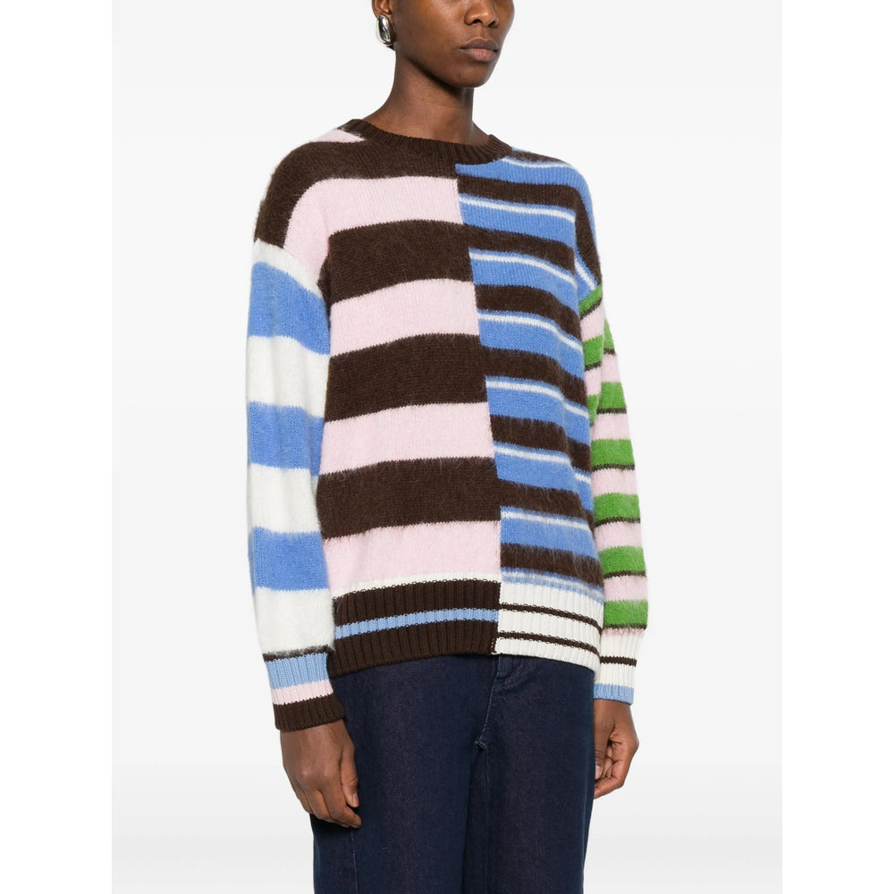 Stine Goya Sweaters - Brown, Blue | 9c90da2616eca9e0c90ee0e5ea5aff157d78846b