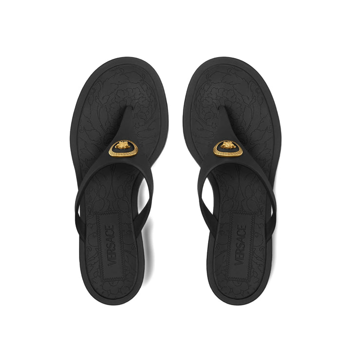 Versace Shoes - Black, Gold | 54435c5e9fdfe8966de1faeff203348250c80dc0