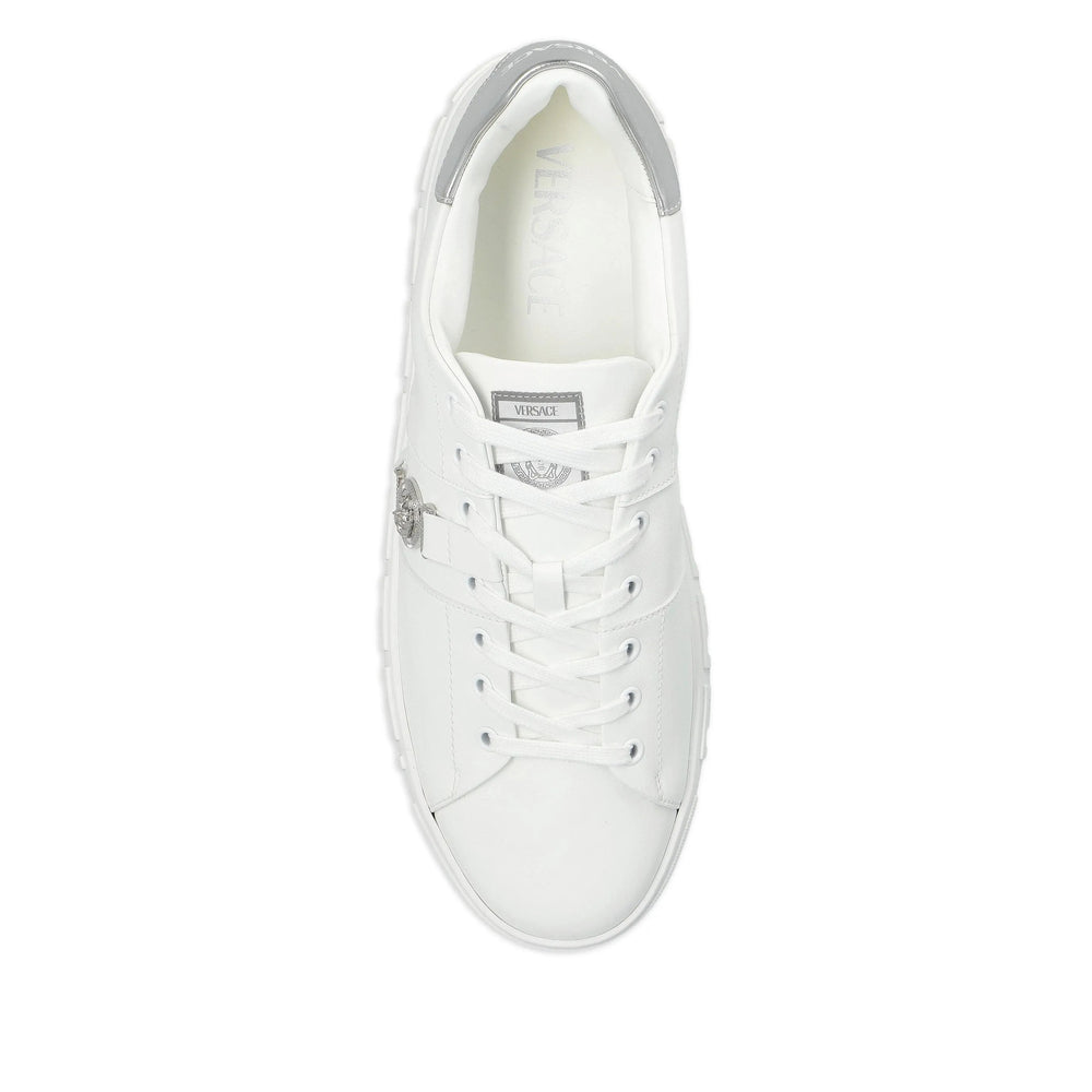 Versace Sneakers - White, Silver | 9745f3b3f50c54d8adfce3ed737d0cdbb603e970