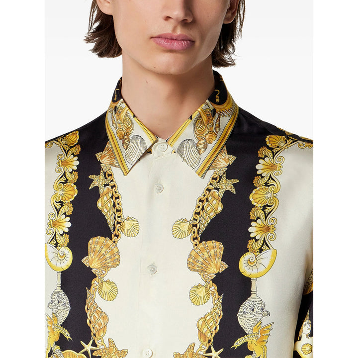 Versace Shirts - Gold, Neutral | 39b83eb31091875411e84a48af591390406a073d