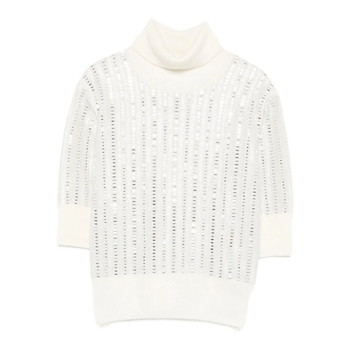 Ermanno Scervino Sweaters - White | d420b0849bdfcc6b0b616928e4a0b8c049beb8a5