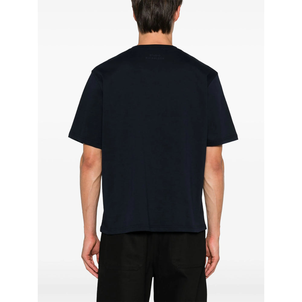 Studio Nicholson T Shirts - Blue | 8fedcb748f757b0fdea1d701fb82c26da4b56e33