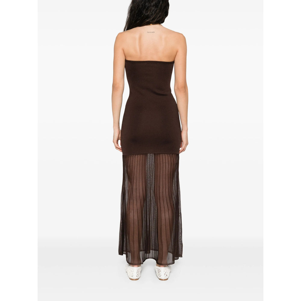 Malina Dresses - Brown | 47c601b22291f3c4d79d71d00eda88ac336ff585