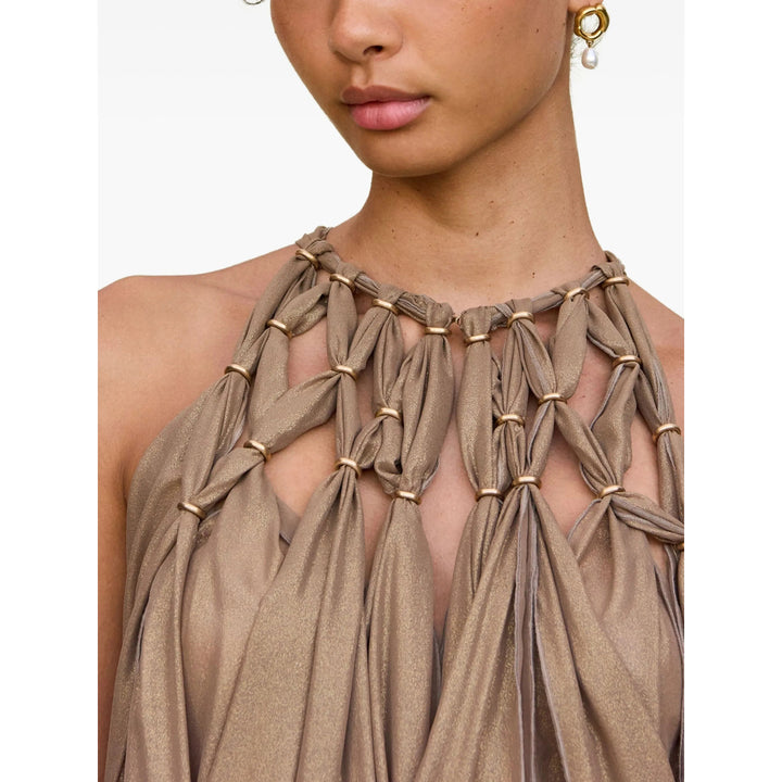 Cult Gaia Dresses - Gold | 1e157a229f0a38d98921a09db54394d7622eef7b