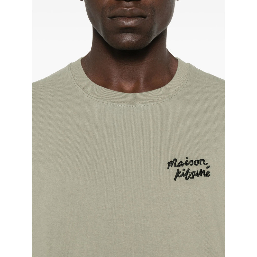 Maison Kitsuné T Shirts - Green | 1f3e420ce4944d2600e3920c9930e5ce3b080989
