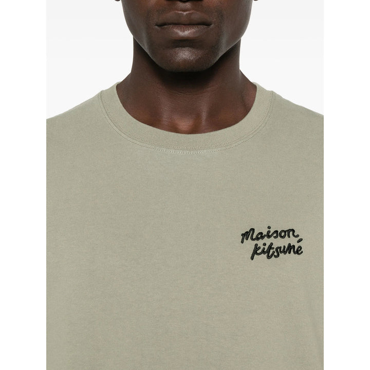 Maison Kitsuné T Shirts - Green | 1f3e420ce4944d2600e3920c9930e5ce3b080989