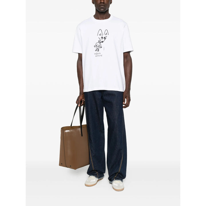 Maison Kitsuné T Shirts - White | 4de71914776ce523154061e65af612255e25627b