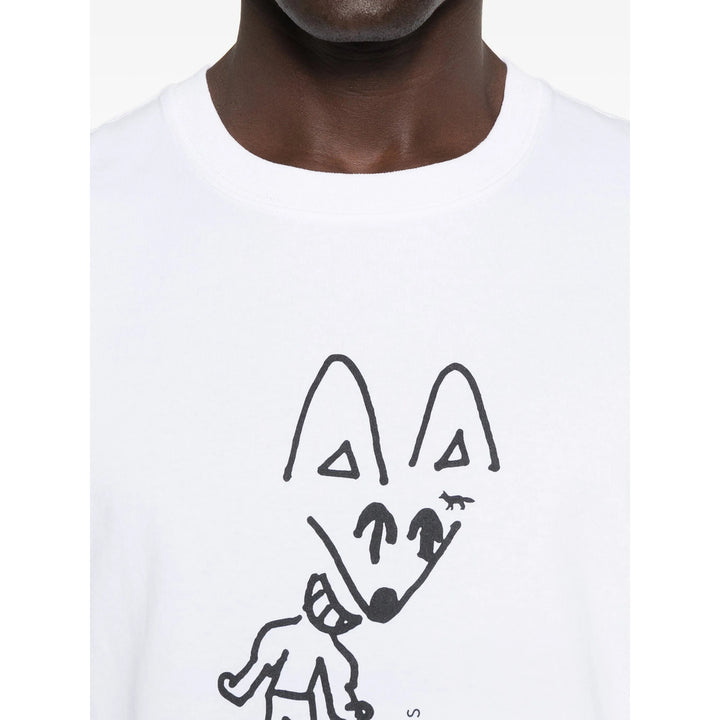 Maison Kitsuné T Shirts - White | 0e0eed919be15dd25d46f416afcfb621b1aa0c6c