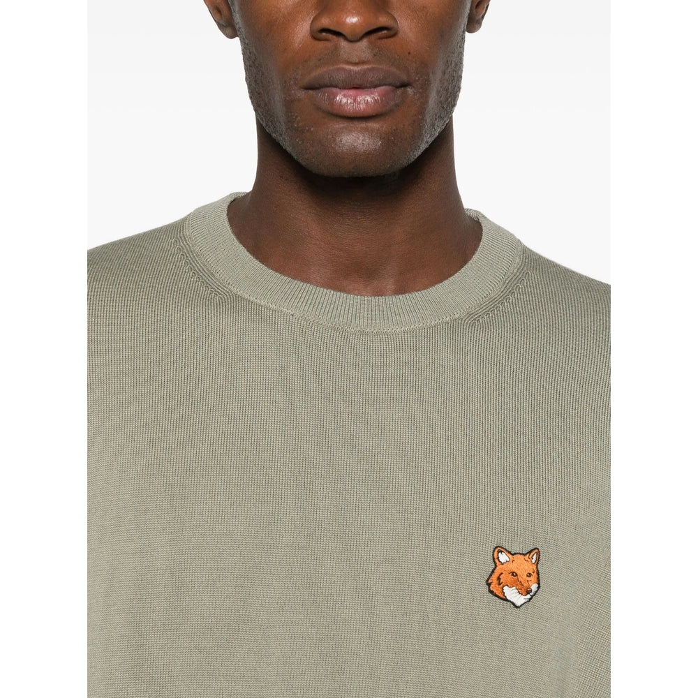 Maison Kitsuné Sweaters - Green | 74690f3e3144d7b00401be9865b8f35e93e90c4b