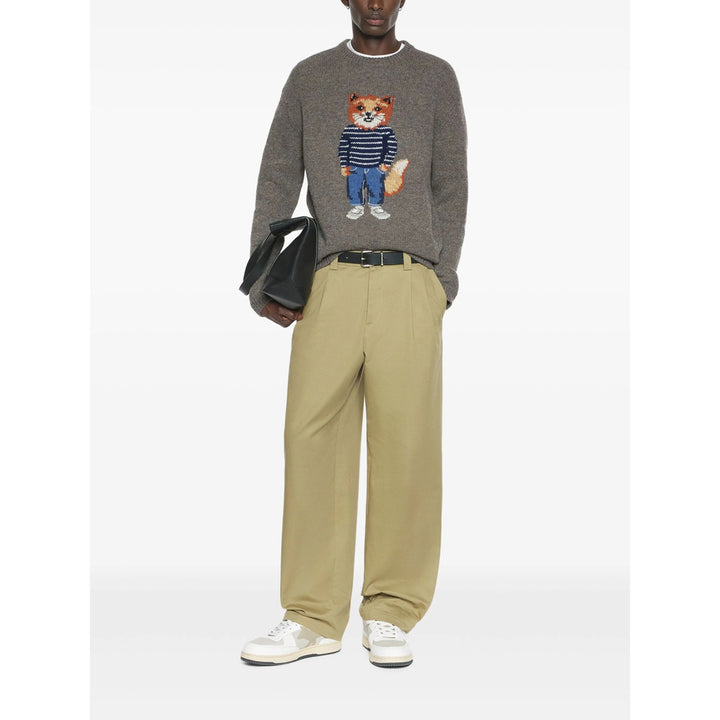 Maison Kitsuné Sweaters - Gray | f37a34e49e8a93ac7dd13a247fd480ab870eb483