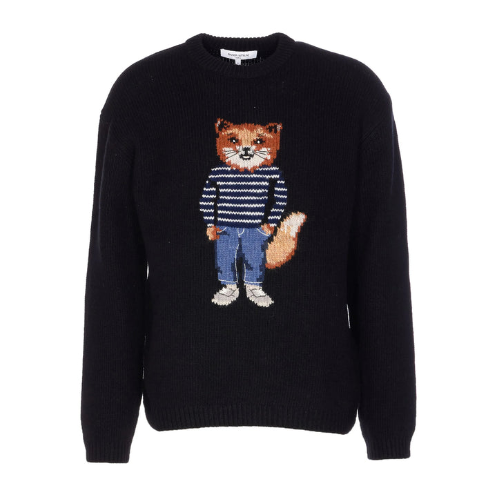 Maison Kitsuné Sweaters - Black | ba03a4b5a08b8c704146fed08dbde4190f5d533e