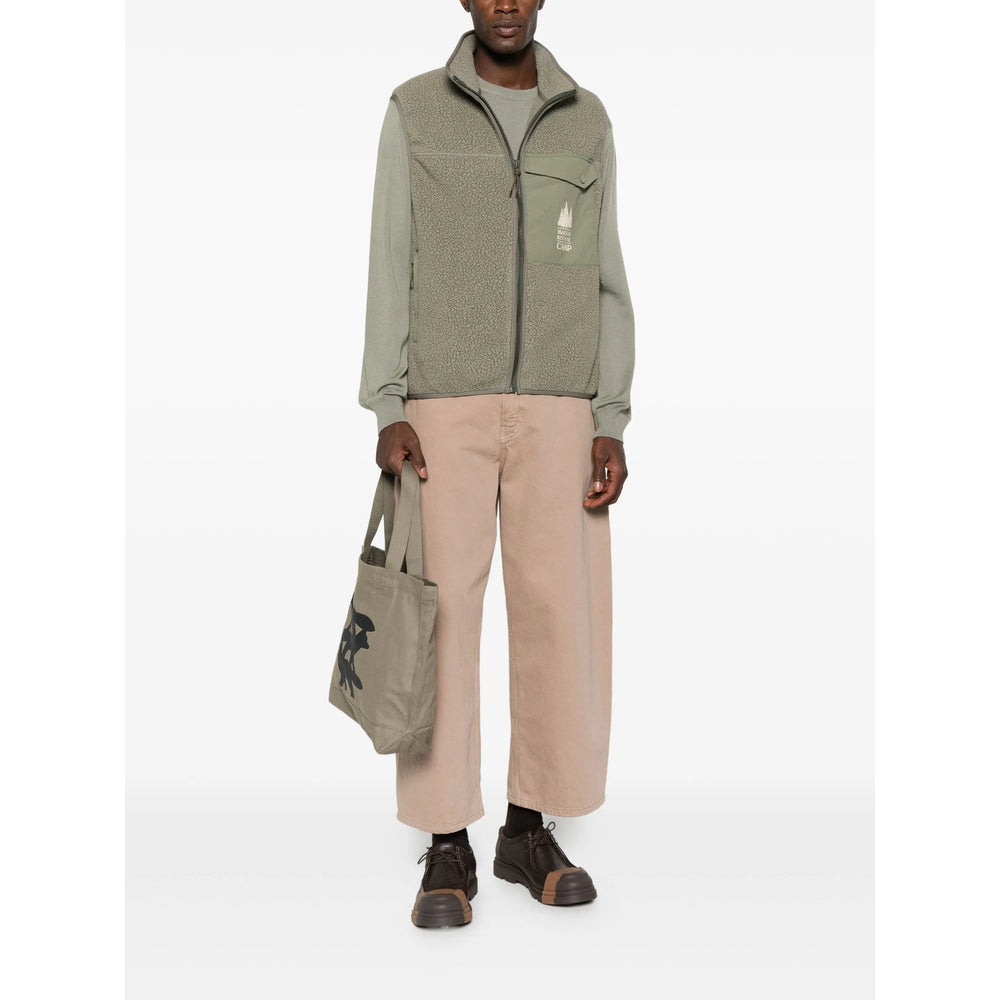 Maison Kitsuné Outwear Waistcoats - Green | b57dd75b4a08d339eca6a98c8d0e51bee74e3593