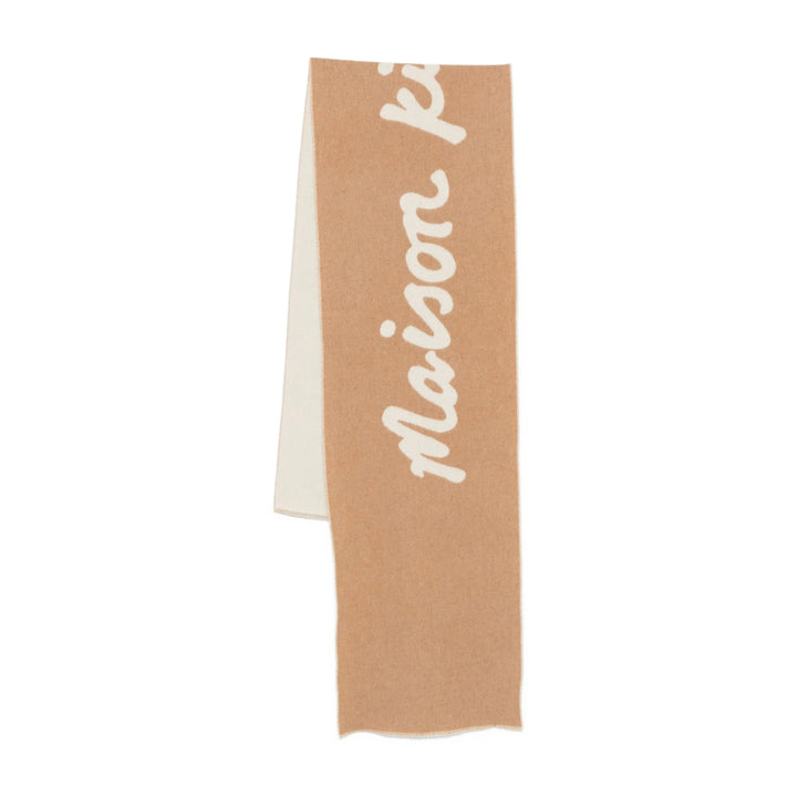 Maison Kitsuné Scarves - Brown | 740cfa3666b224d3add08c8fe06062ac7afbfe5e