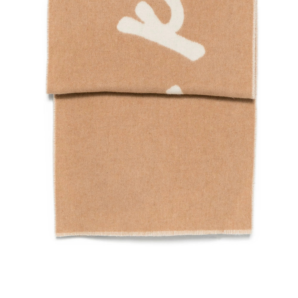 Maison Kitsuné Scarves - Brown | 72afbf97a3fd8a8d256db6d333cddf062c9870a3