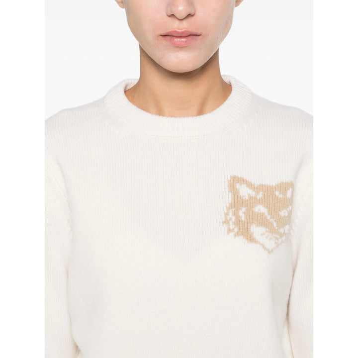 Maison Kitsuné Sweaters - White | 879aaaab2fb2ab2d9368539d4c0eeec5a7412baa