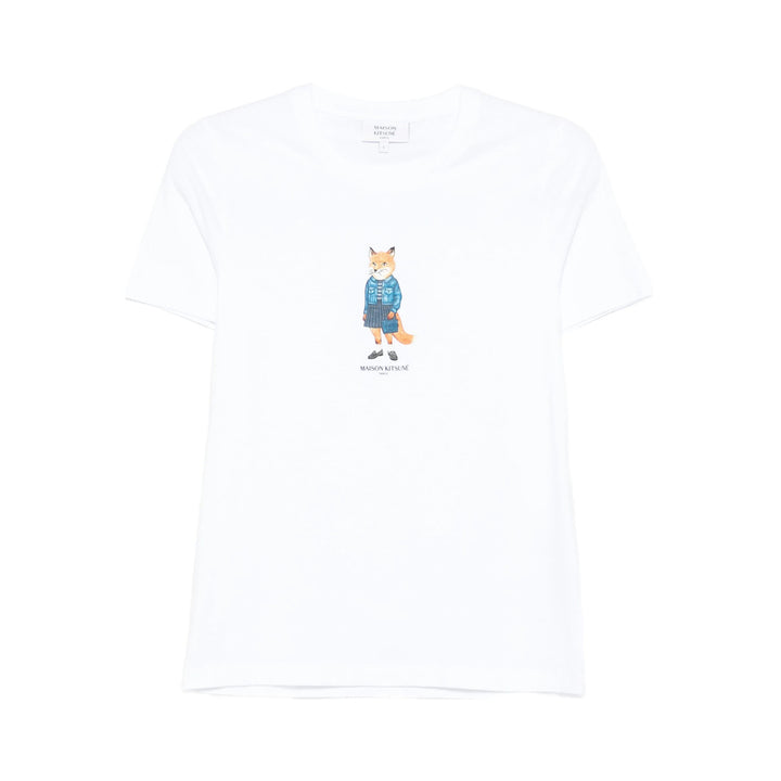 Maison Kitsuné T Shirts - White | a59198ec3f9808717c97b2f2f4061c1d2330f1cd