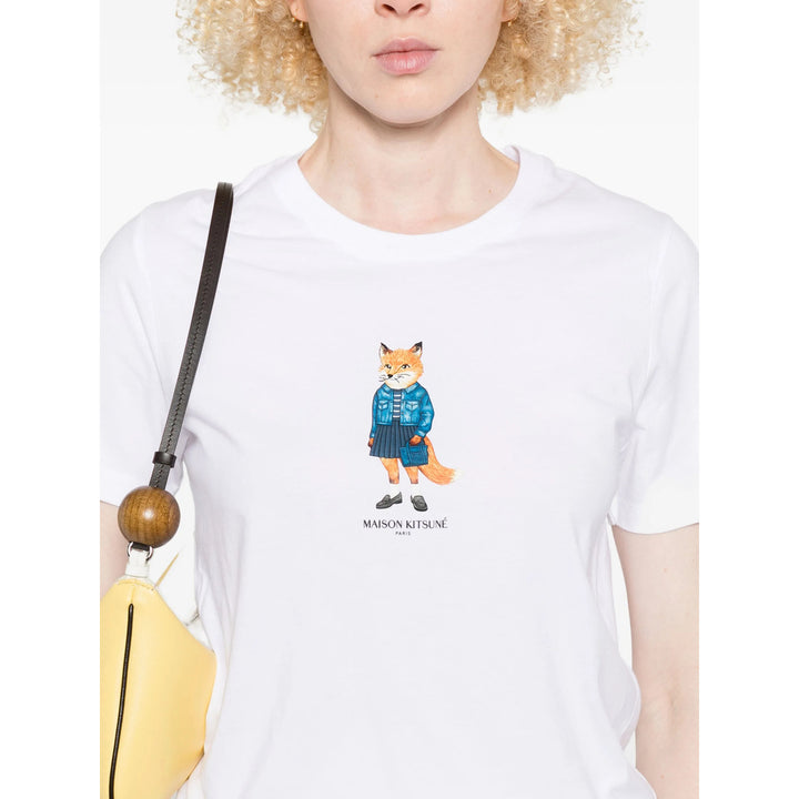 Maison Kitsuné T Shirts - White | 80e613a94ad02d8bbd497cc32dd4426c339c907b